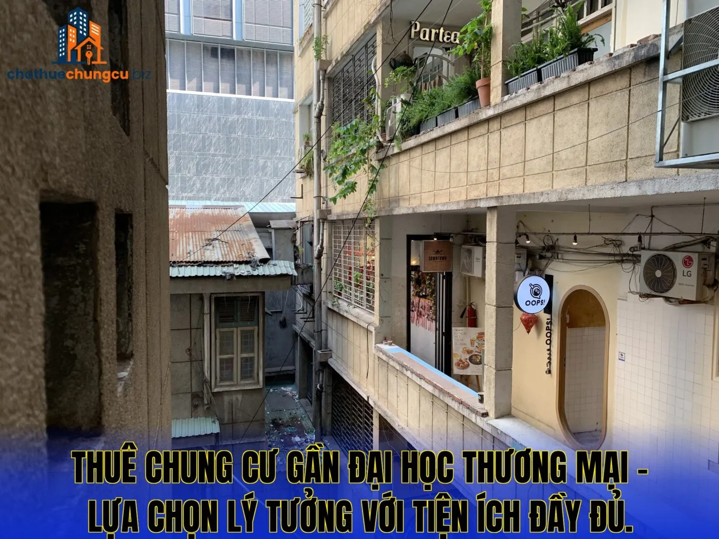 Thuê chung cư gần Đại Học Thương Mại – lựa chọn lý tưởng với tiện ích đầy đủ.