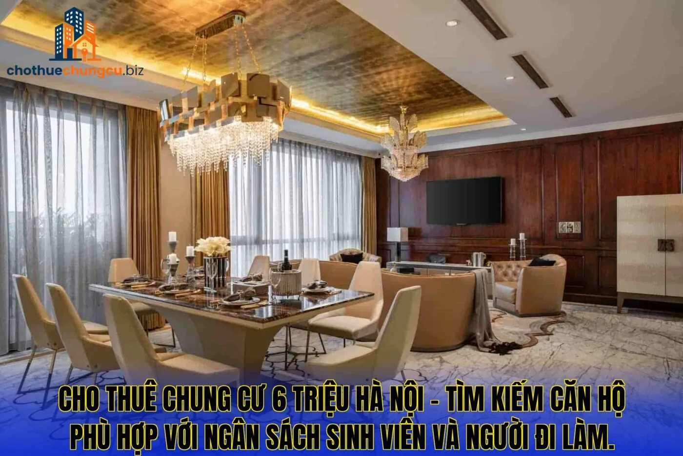 Cho thuê chung cư 6 triệu Hà Nội – tìm kiếm căn hộ phù hợp với ngân sách sinh viên và người đi làm.