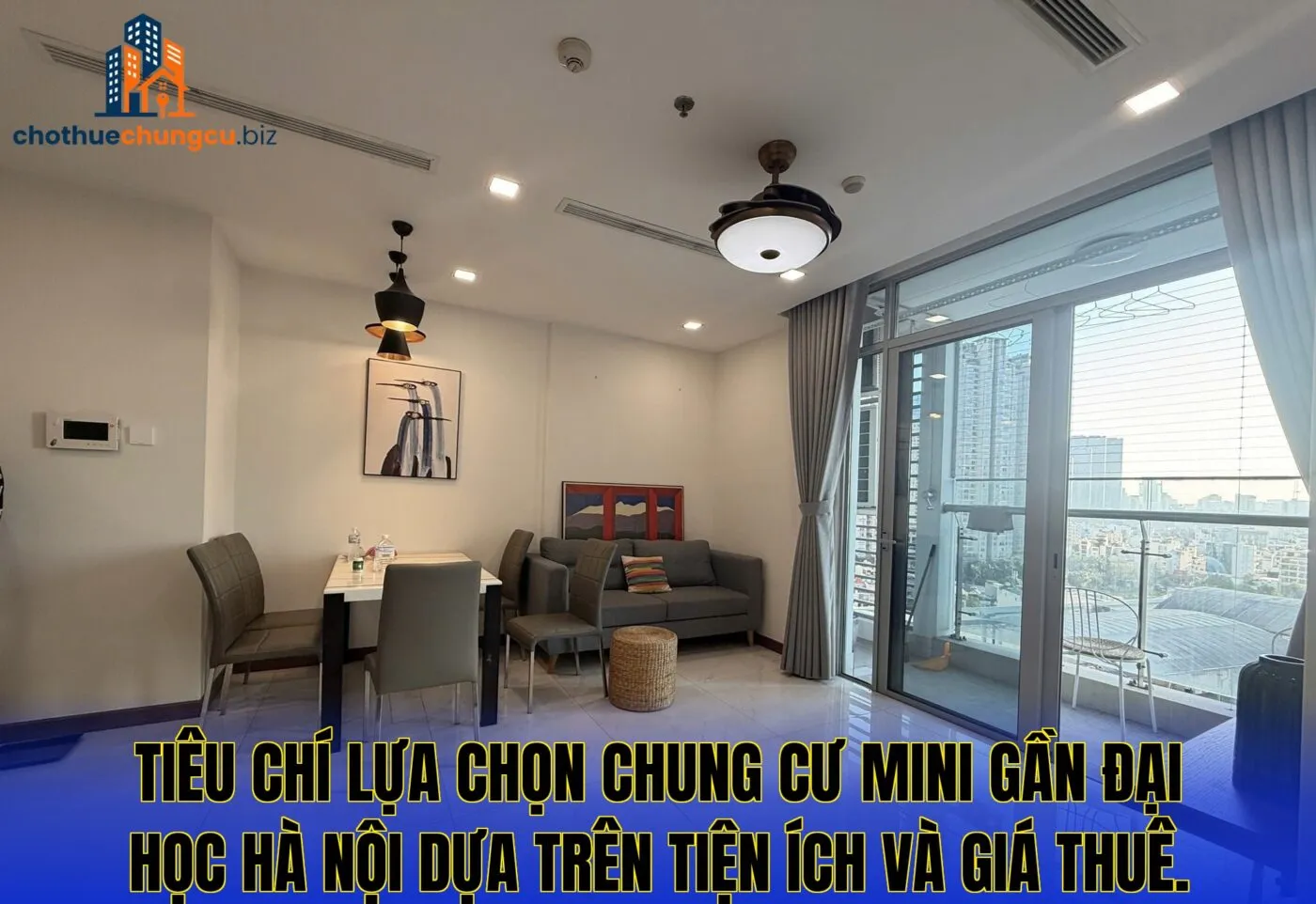 Tiêu chí lựa chọn chung cư mini gần Đại Học Hà Nội dựa trên tiện ích và giá thuê.