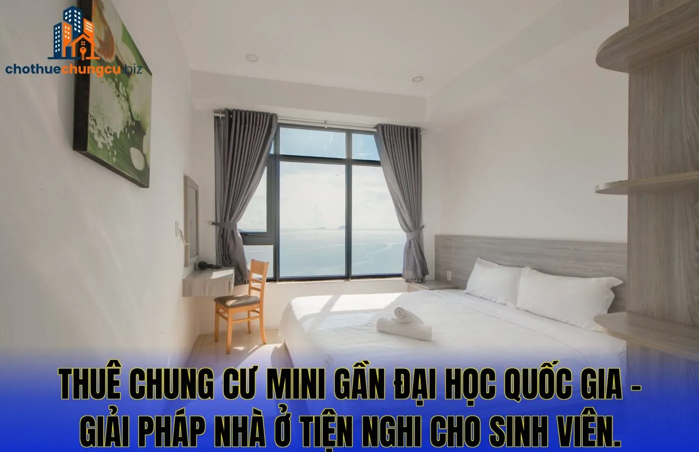 Thuê chung cư mini gần Đại Học Quốc Gia – giải pháp nhà ở tiện nghi cho sinh viên.