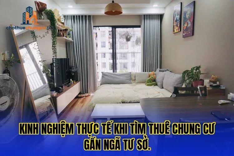 Kinh nghiệm thực tế khi tìm thuê chung cư gần Ngã Tư Sở.